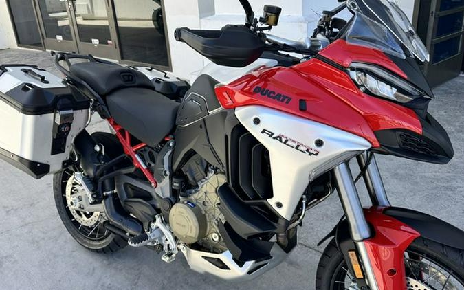 2026 Ducati Multistrada V4 Rally Adventure Travel&Radar Ducati Red