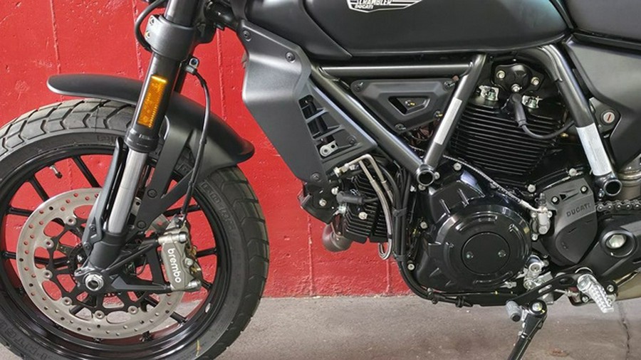 2026 Ducati Scrambler Icon Dark Matte Black