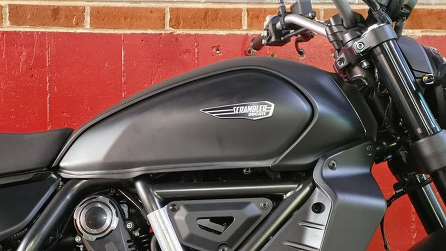 2026 Ducati Scrambler Icon Dark Matte Black