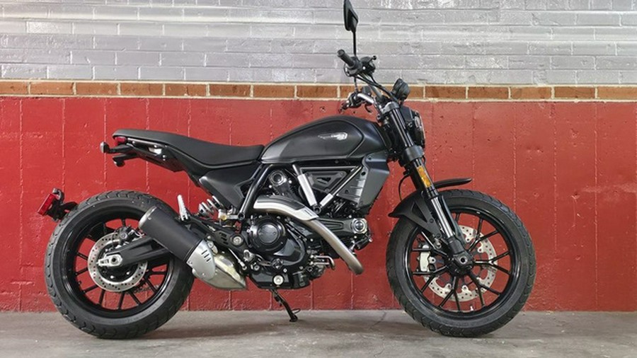 2026 Ducati Scrambler Icon Dark Matte Black