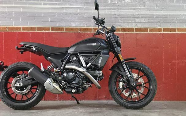 2026 Ducati Scrambler Icon Dark Matte Black