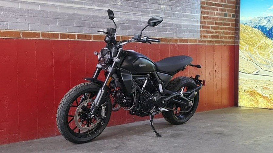 2026 Ducati Scrambler Icon Dark Matte Black