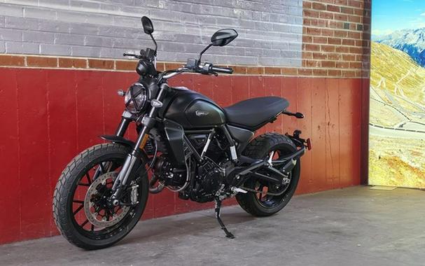 2026 Ducati Scrambler Icon Dark Matte Black