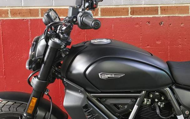 2026 Ducati Scrambler Icon Dark Matte Black