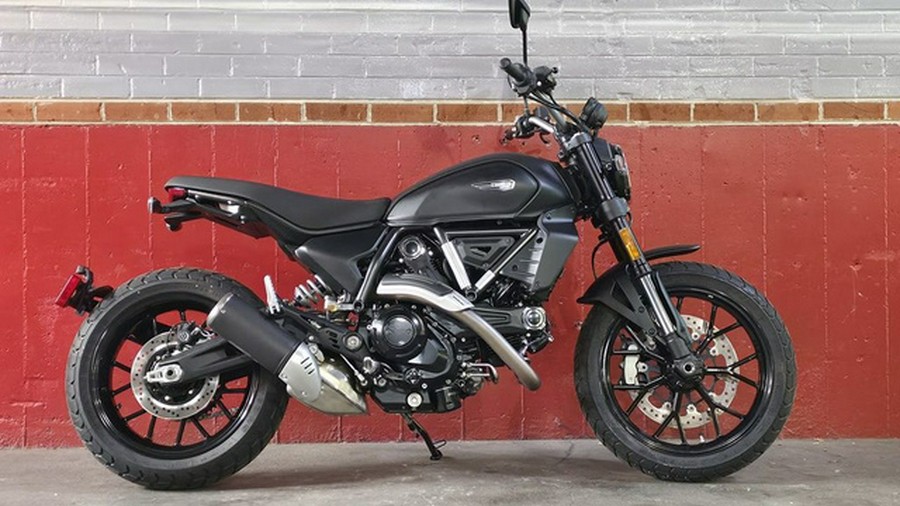 2026 Ducati Scrambler Icon Dark Matte Black