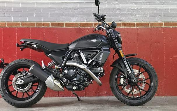 2026 Ducati Scrambler Icon Dark Matte Black
