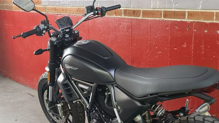 2026 Ducati Scrambler Icon Dark Matte Black
