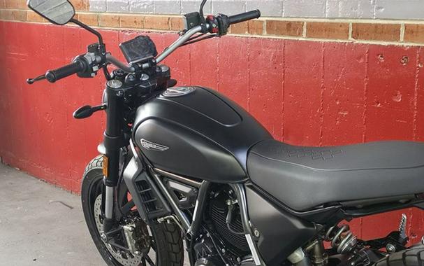 2026 Ducati Scrambler Icon Dark Matte Black