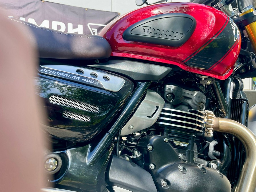 2025 Triumph Scrambler 400 X