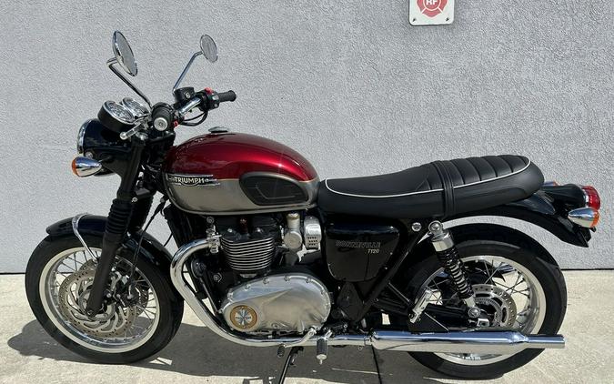 2022 Triumph Bonneville T120 Cordovan Red/Silver Ice