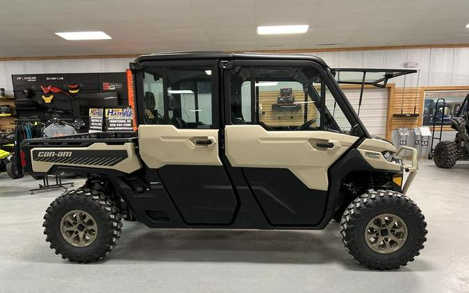 2024 Can-Am® Defender MAX Limited HD10 Desert Tan & Timeless Black