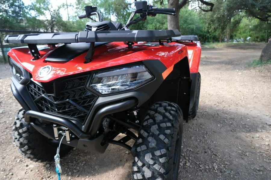 New 2025 CFMOTO CFORCE 500 S MAGMA RED