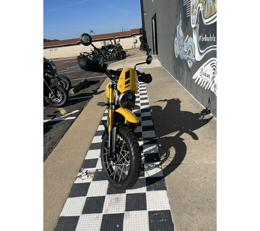 2026 Triumph Scrambler 400 XC Racing Yellow