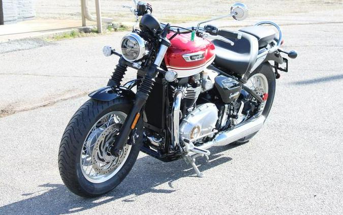 2026 Triumph Bonneville Speedmaster Carnival red