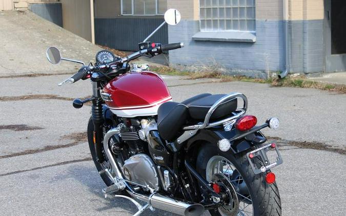 2026 Triumph Bonneville Speedmaster Carnival red