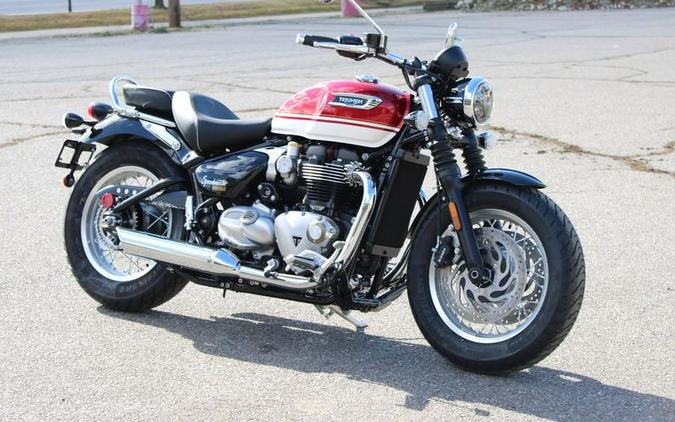 2026 Triumph Bonneville Speedmaster Carnival red