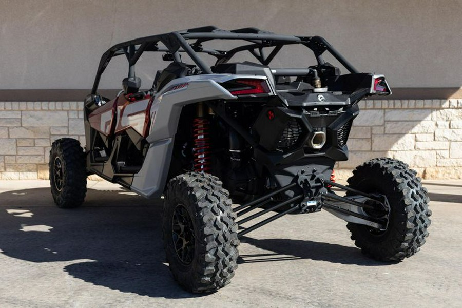 New 2025 CAN-AM MAVERICK X3 MAX RS TURBO FIERY RED AND HYPER SILVER