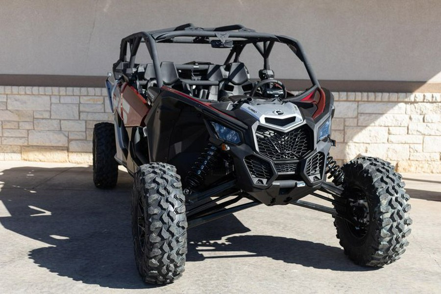 New 2025 CAN-AM MAVERICK X3 MAX RS TURBO FIERY RED AND HYPER SILVER