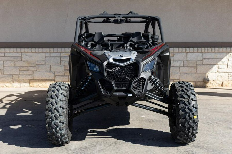 New 2025 CAN-AM MAVERICK X3 MAX RS TURBO FIERY RED AND HYPER SILVER