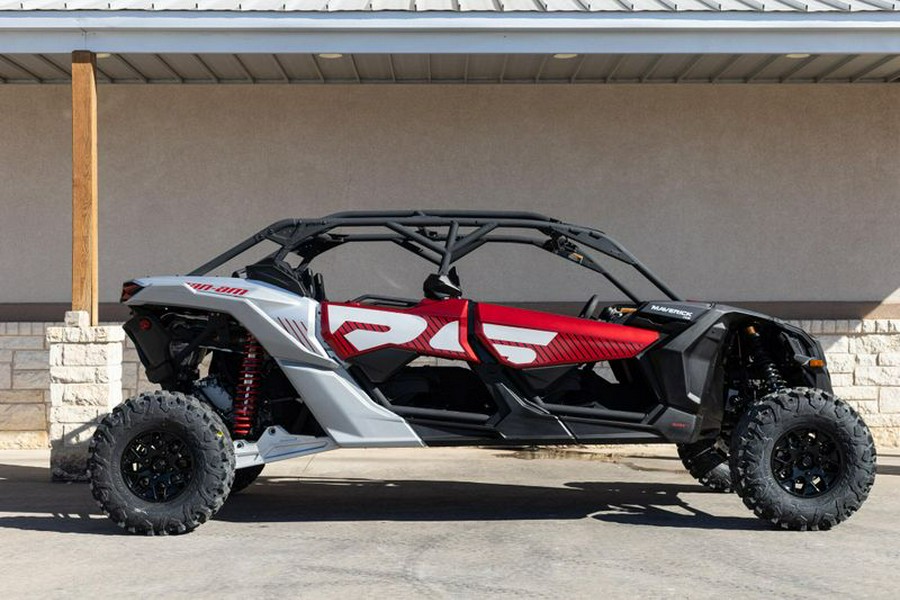 New 2025 CAN-AM MAVERICK X3 MAX RS TURBO FIERY RED AND HYPER SILVER