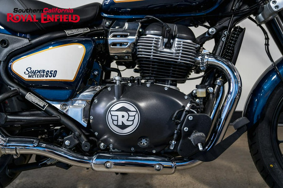 2024 Royal Enfield Super Meteor 650 Celestial Blue