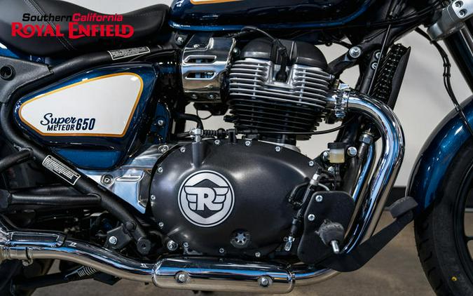 2024 Royal Enfield Super Meteor 650 Celestial Blue