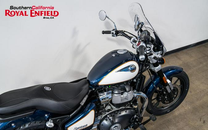 2024 Royal Enfield Super Meteor 650 Celestial Blue