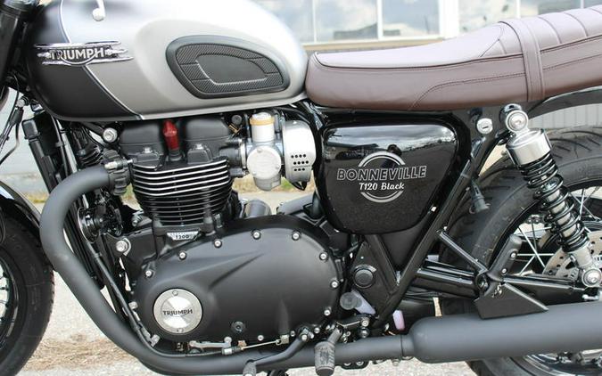 2026 Triumph Bonneville T120 Black Matt silver ice