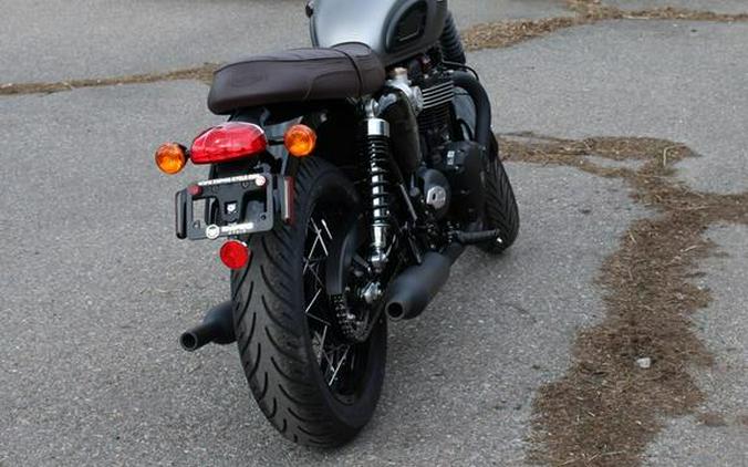 2026 Triumph Bonneville T120 Black Matt silver ice