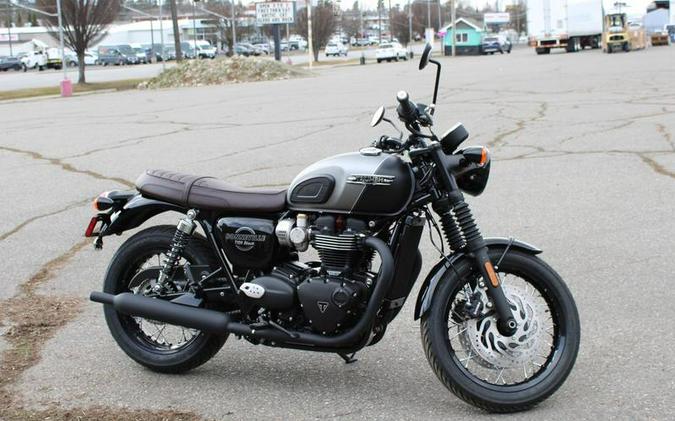 2026 Triumph Bonneville T120 Black Matt silver ice