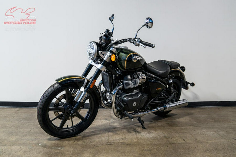 2024 Royal Enfield Super Meteor 650 Interstellar Green