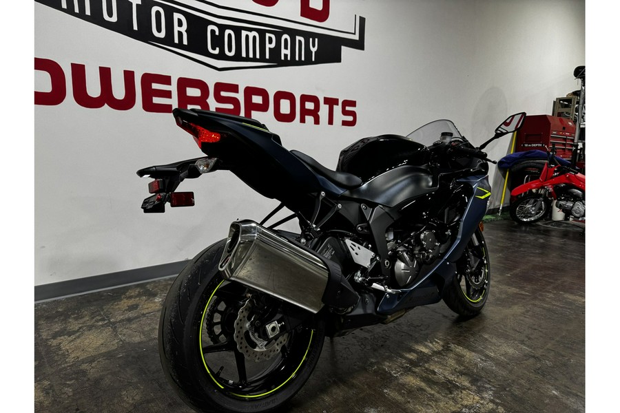 2023 Kawasaki Ninja® ZX™-6R - Metallic Matte Twilight Blue