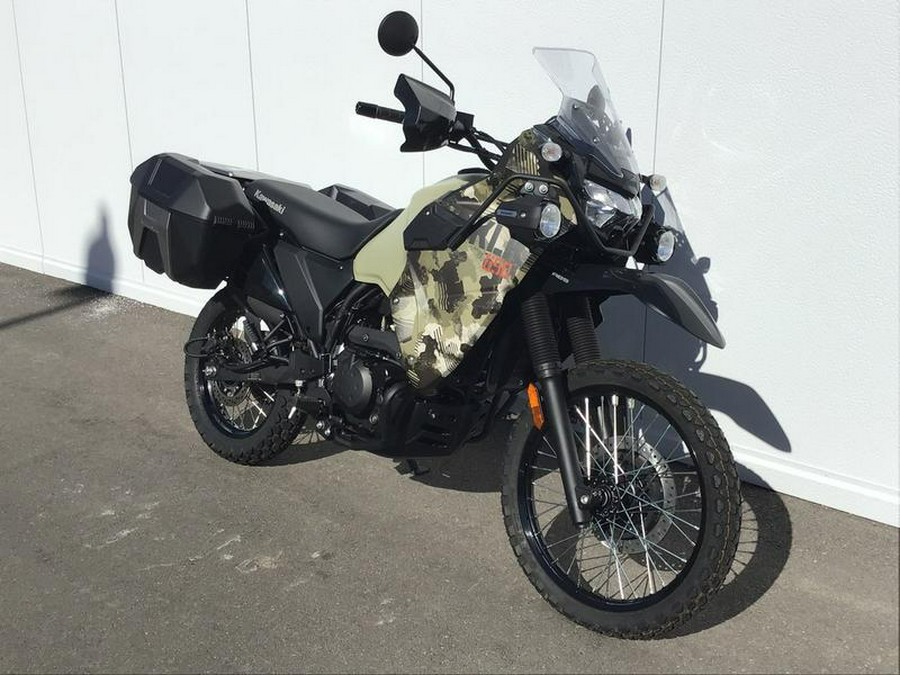2025 Kawasaki KLR®650 Adventure ABS Cypher Camo Beige