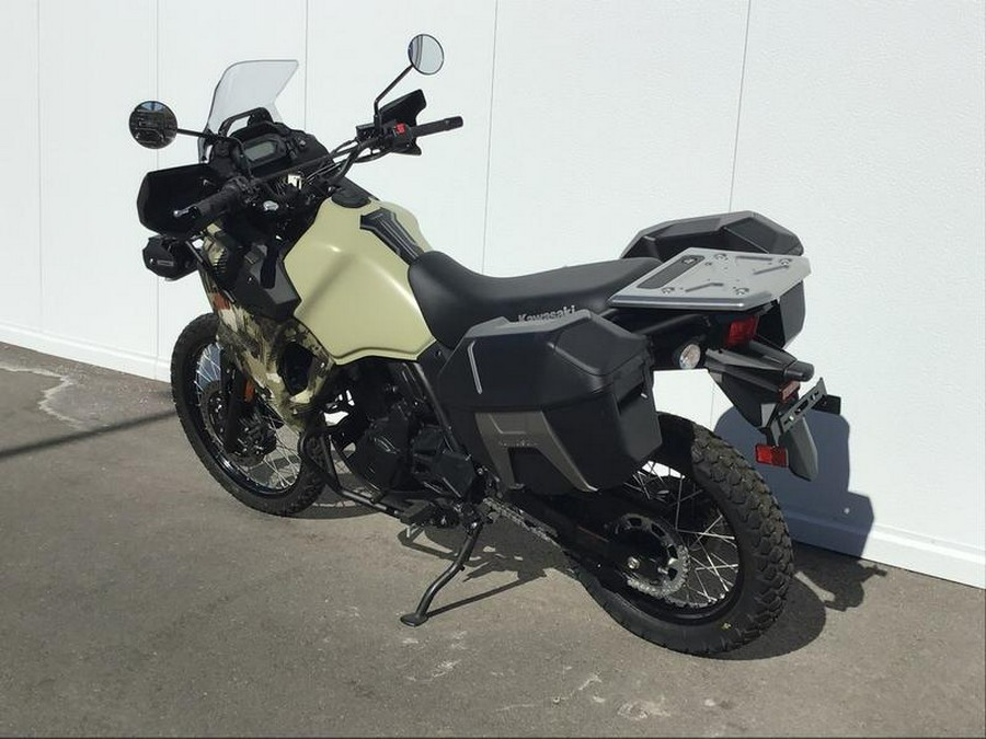 2025 Kawasaki KLR®650 Adventure ABS Cypher Camo Beige