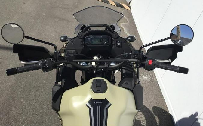 2025 Kawasaki KLR®650 Adventure ABS Cypher Camo Beige