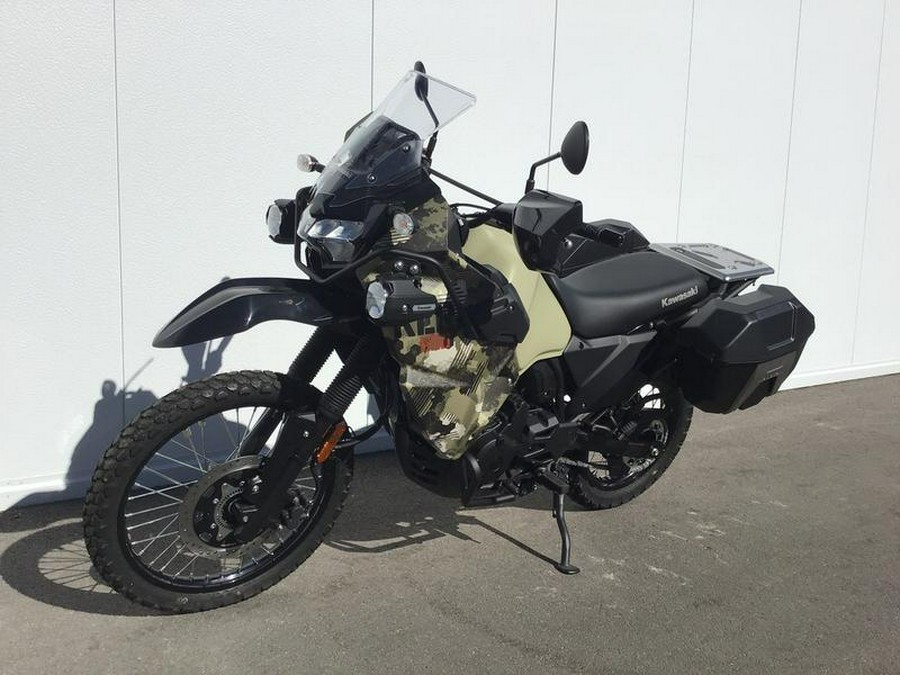 2025 Kawasaki KLR®650 Adventure ABS Cypher Camo Beige