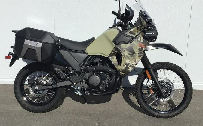 2025 Kawasaki KLR®650 Adventure ABS Cypher Camo Beige