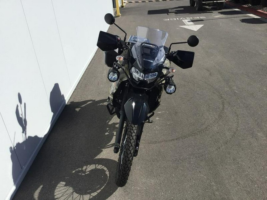 2025 Kawasaki KLR®650 Adventure ABS Cypher Camo Beige
