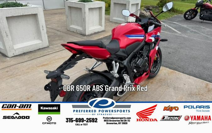 2026 Honda CBR 650R E-Clutch Grand Prix Red