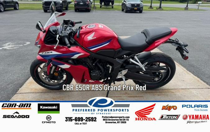2026 Honda CBR 650R E-Clutch Grand Prix Red
