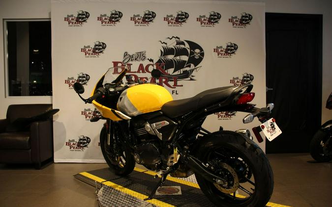 2026 Triumph Thruxton 400 Phantom Black / Aluminium Silver