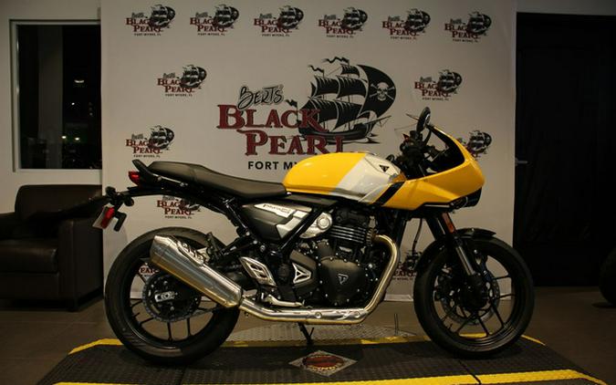 2026 Triumph Thruxton 400 Phantom Black Aluminium Silver