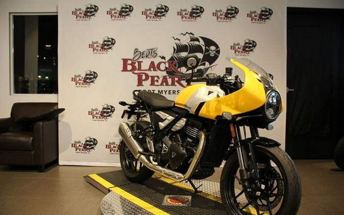 2026 Triumph Thruxton 400 Phantom Black Aluminium Silver