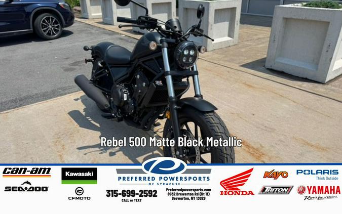 2026 Honda Rebel 500 ABS Pearl Black
