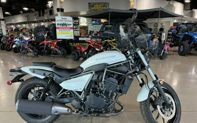 2024 Kawasaki Eliminator ABS Pearl Robotic White