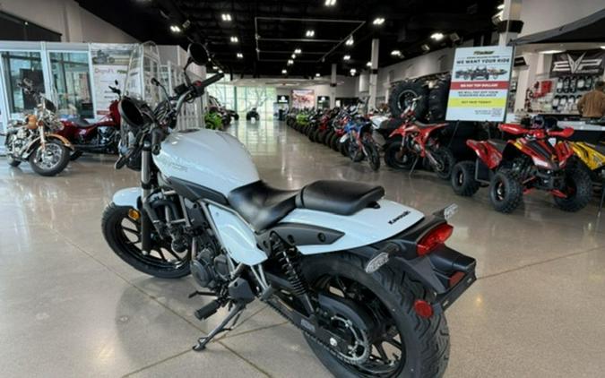 2024 Kawasaki Eliminator ABS Pearl Robotic White