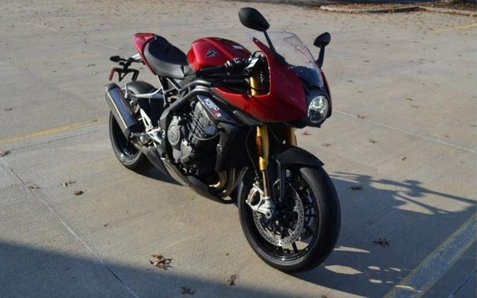 2022 Triumph Speed Triple 1200 RR Red Hopper Storm Grey