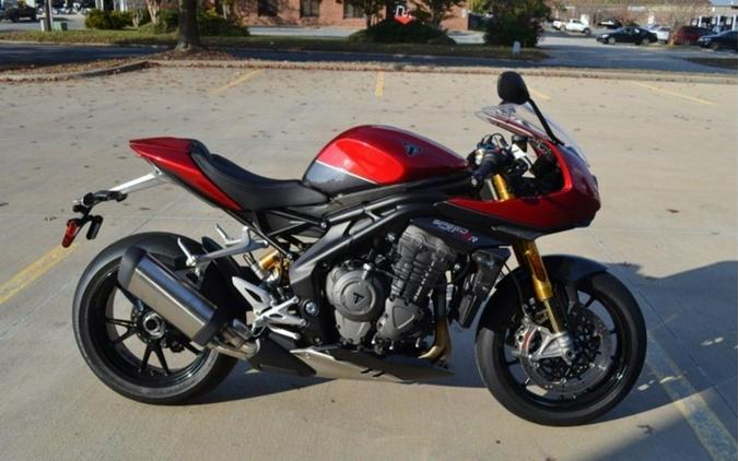 2022 Triumph Speed Triple 1200 RR Red Hopper Storm Grey