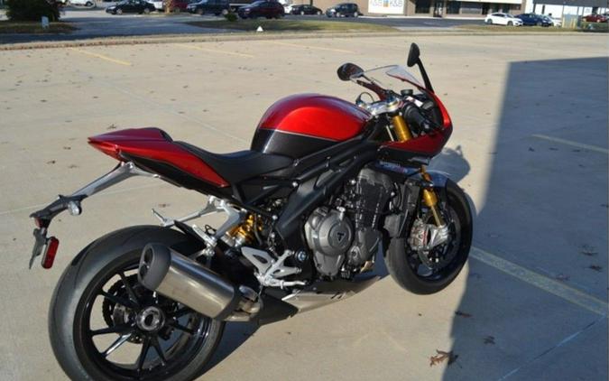 2022 Triumph Speed Triple 1200 RR Red Hopper Storm Grey