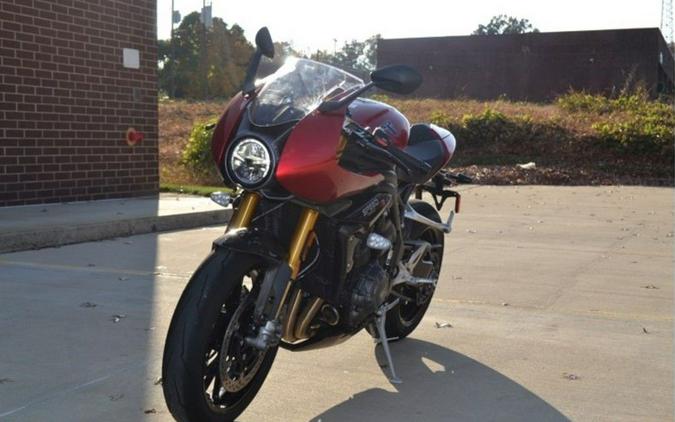 2022 Triumph Speed Triple 1200 RR Red Hopper Storm Grey